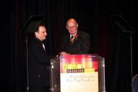 burton receiving award 