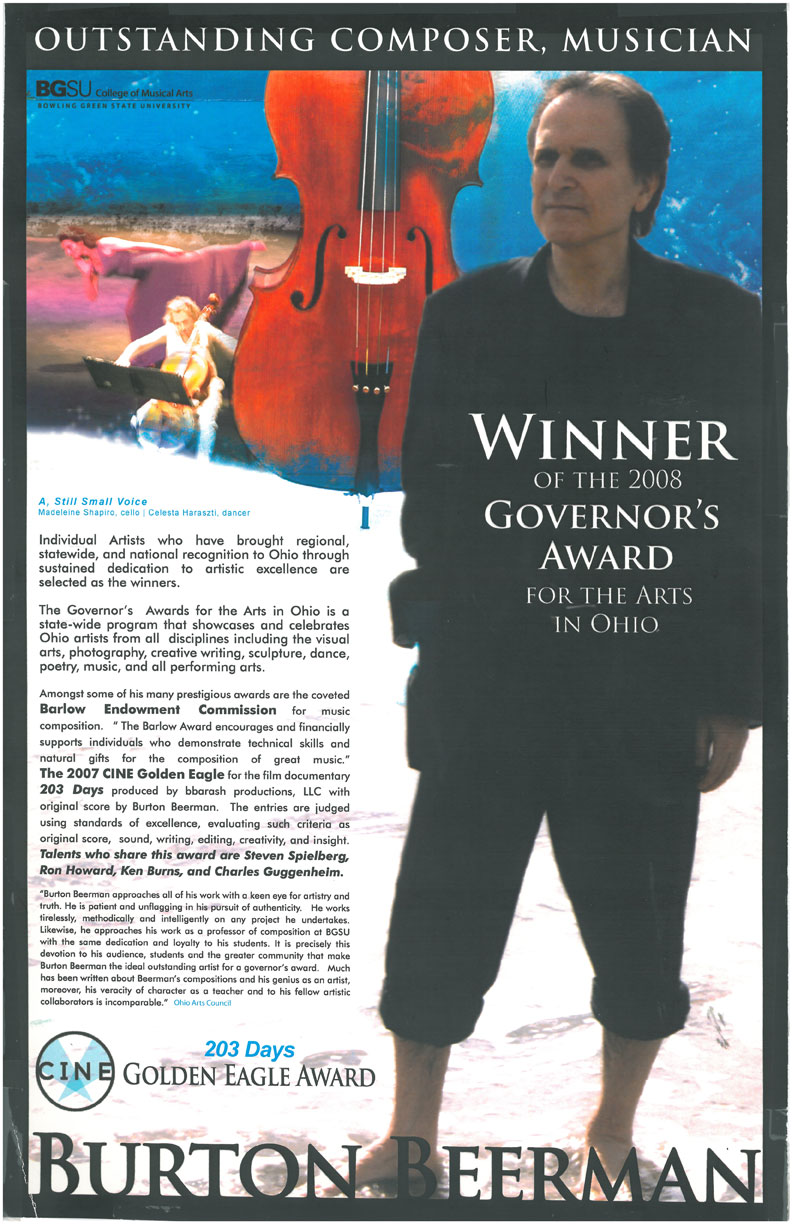 governor's award poster governor's award
