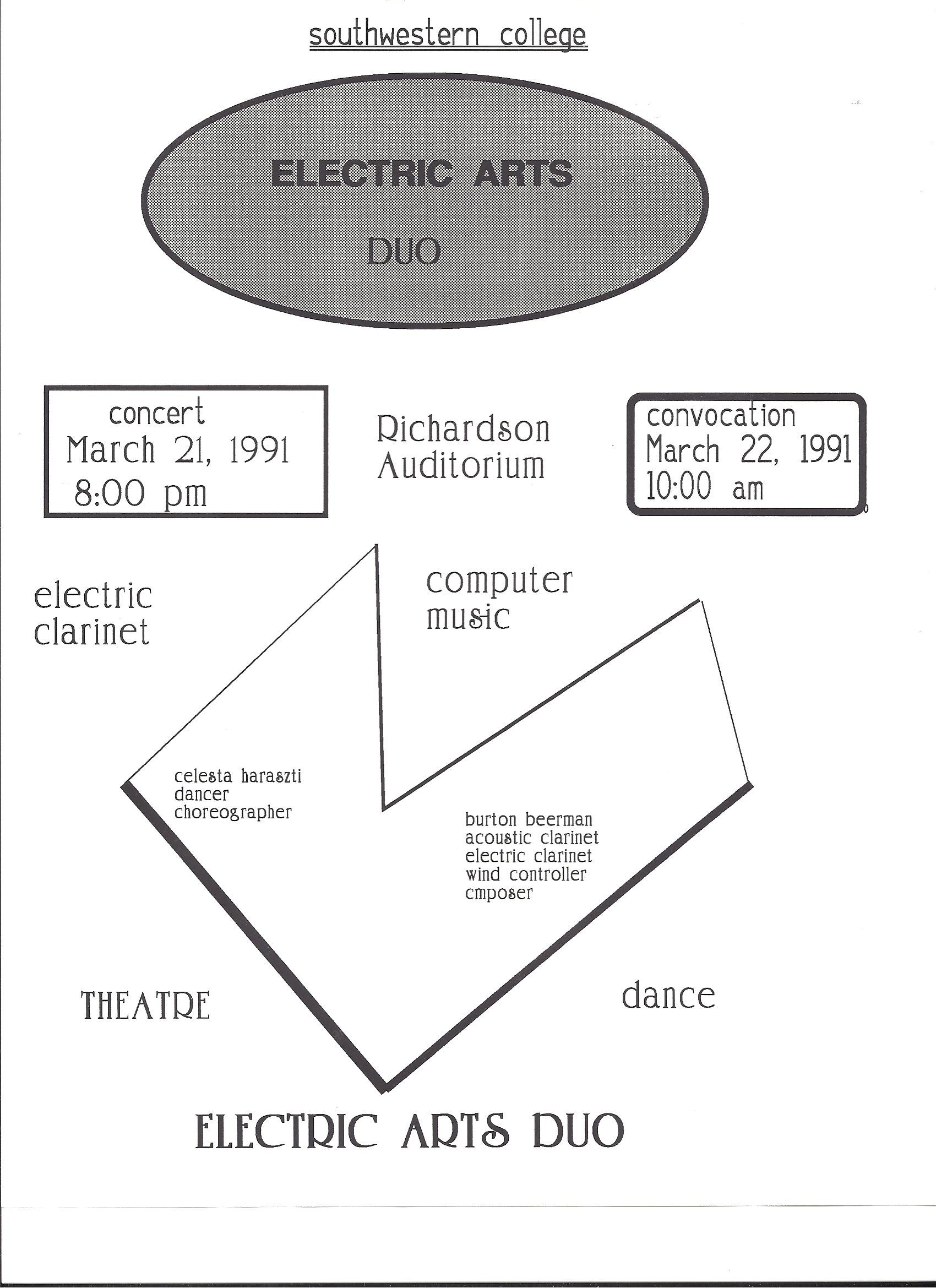 electric arts duo residency at southwestern college southwestern college